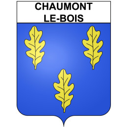 Chaumont-le-Bois 21 ville Stickers blason autocollant adhésif