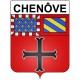 Stickers coat of arms Omps adhesive sticker