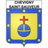 Stickers coat of arms Chevigny-Saint-Sauveur adhesive sticker