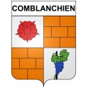Comblanchien 21 ville Stickers blason autocollant adhésif