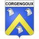 Corgengoux 21 ville Stickers blason autocollant adhésif