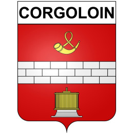 Corgoloin 21 ville Stickers blason autocollant adhésif