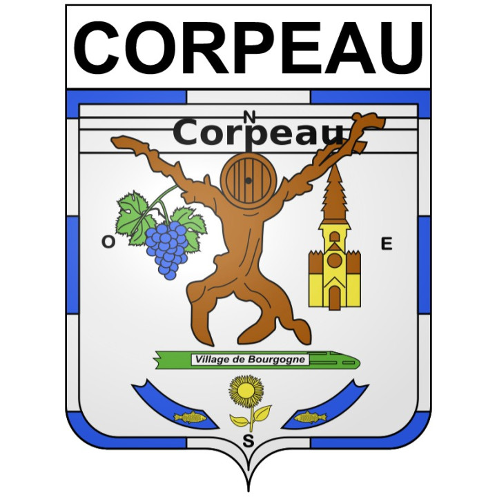 Stickers coat of arms Omps adhesive sticker