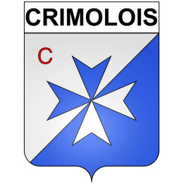 Crimolois 21 ville Stickers blason autocollant adhésif
