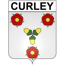 Curley 21 ville Stickers blason autocollant adhésif