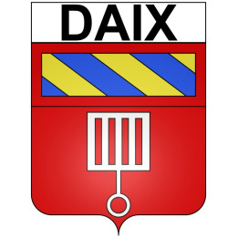 Daix 21 ville Stickers blason autocollant adhésif