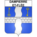 Omps Sticker wappen, gelsenkirchen, augsburg, klebender aufkleber