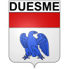 Omps Sticker wappen, gelsenkirchen, augsburg, klebender aufkleber