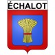 échalot 21 ville Stickers blason autocollant adhésif