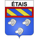 étais 21 ville Stickers blason autocollant adhésif