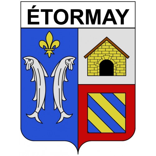 Étormay 21 ville Stickers blason autocollant adhésif