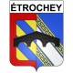 Étrochey 21 ville Stickers blason autocollant adhésif