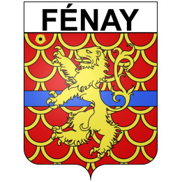 Fénay 21 ville Stickers blason autocollant adhésif