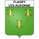 Flagey-lès-Auxonne 21 ville Stickers blason autocollant adhésif