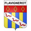 Flavignerot 21 ville Stickers blason autocollant adhésif