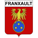 Franxault 21 ville Stickers blason autocollant adhésif
