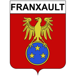 Franxault 21 ville Stickers blason autocollant adhésif