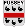 Fussey 21 ville Stickers blason autocollant adhésif