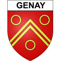 Stickers coat of arms Omps adhesive sticker