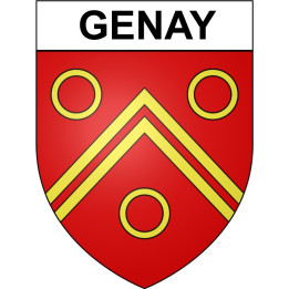 Omps Sticker wappen, gelsenkirchen, augsburg, klebender aufkleber