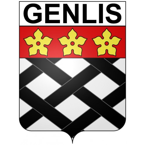 Pegatinas escudo de armas de Omps adhesivo de la etiqueta engomada