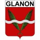 Glanon 21 ville Stickers blason autocollant adhésif
