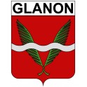 Glanon 21 ville Stickers blason autocollant adhésif