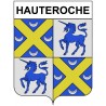 Hauteroche 21 ville Stickers blason autocollant adhésif