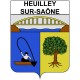 Heuilley-sur-Saône 21 ville Stickers blason autocollant adhésif
