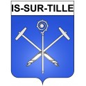 Is-sur-Tille 21 ville Stickers blason autocollant adhésif