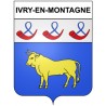 Ivry-en-Montagne 21 ville Stickers blason autocollant adhésif