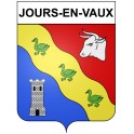 Jours-en-Vaux 21 ville Stickers blason autocollant adhésif