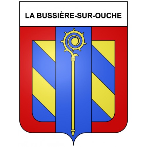 La Bussière-sur-Ouche 21 ville Stickers blason autocollant adhésif
