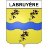 Labruyère 21 ville Stickers blason autocollant adhésif