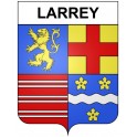 Larrey 21 ville Stickers blason autocollant adhésif