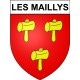 Les Maillys 21 ville Stickers blason autocollant adhésif
