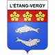 L'étang-Vergy 21 ville Stickers blason autocollant adhésif