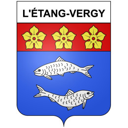 L'étang-Vergy 21 ville Stickers blason autocollant adhésif