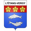 L'étang-Vergy 21 ville Stickers blason autocollant adhésif