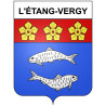 L'étang-Vergy 21 ville Stickers blason autocollant adhésif