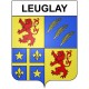 Leuglay 21 ville Stickers blason autocollant adhésif