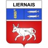Liernais 21 ville Stickers blason autocollant adhésif