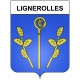 Lignerolles 21 ville Stickers blason autocollant adhésif