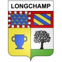 Longchamp 21 ville Stickers blason autocollant adhésif