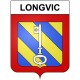Longvic 21 ville Stickers blason autocollant adhésif