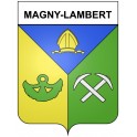 Magny-Lambert 21 ville Stickers blason autocollant adhésif