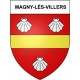 Magny-lès-Villers 21 ville Stickers blason autocollant adhésif