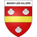 Magny-lès-Villers 21 ville Stickers blason autocollant adhésif