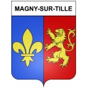 Magny-sur-Tille 21 ville Stickers blason autocollant adhésif