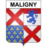Stickers coat of arms Omps adhesive sticker